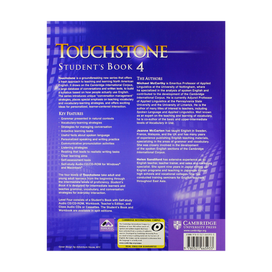 Libro de Ingles Touchstone 4 Students Book Incluye Cd-rom
