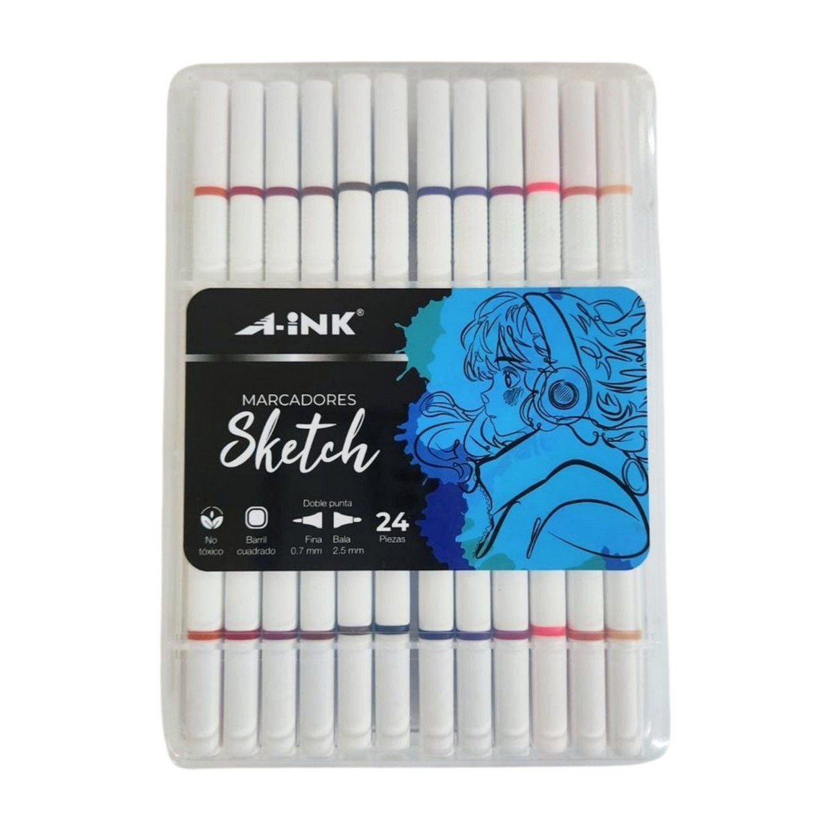 Marcadores Doble Punta para Sketch A-ink
