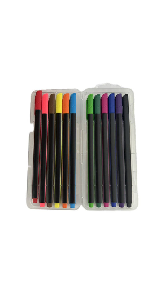 Rotuladores Fineliners 12 Piezas Pascua