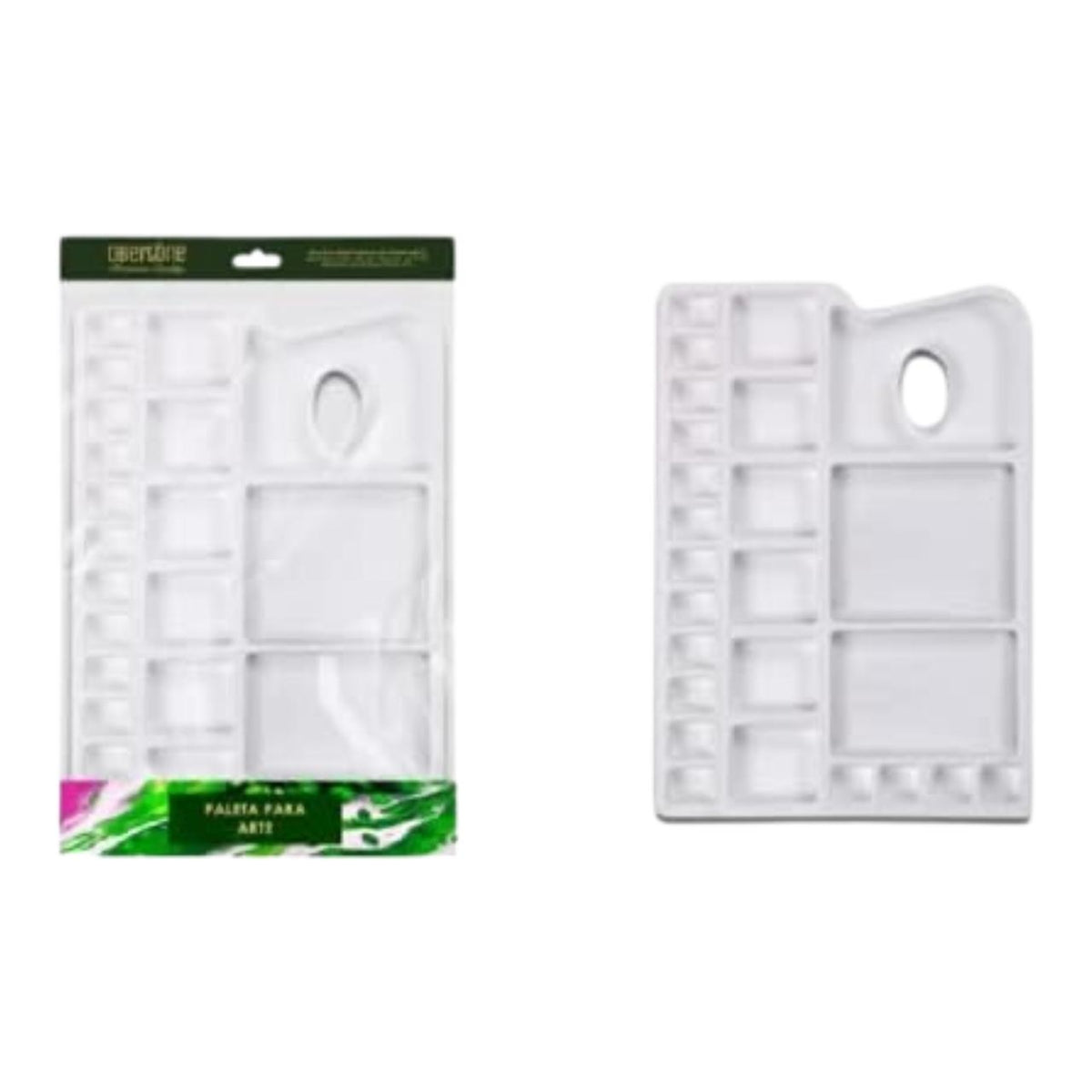 Paleta Rectangular para Arte Obertöne
