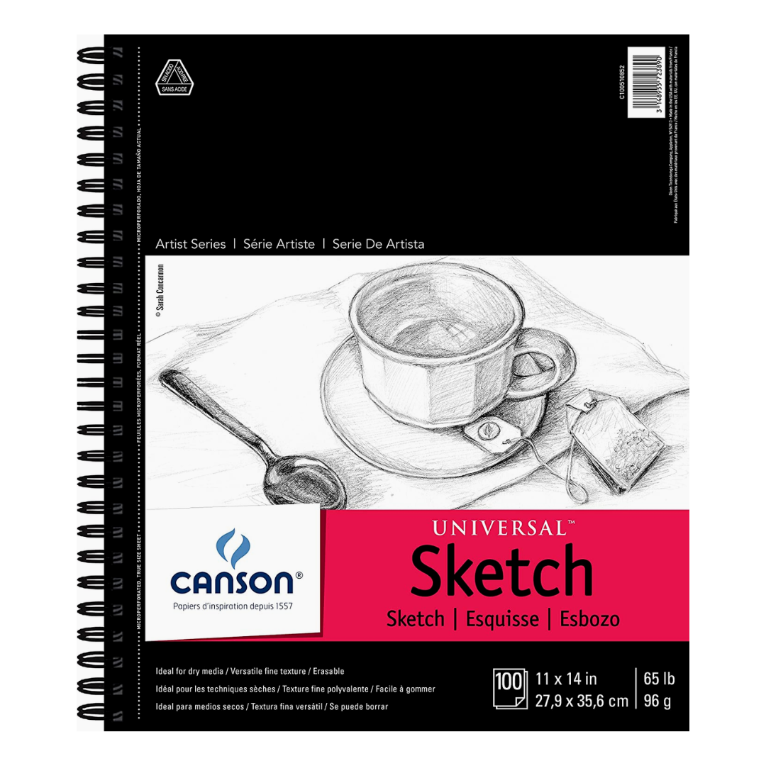 Block de Dibujo Canson Universal Sketch 96 g 100 Hojas