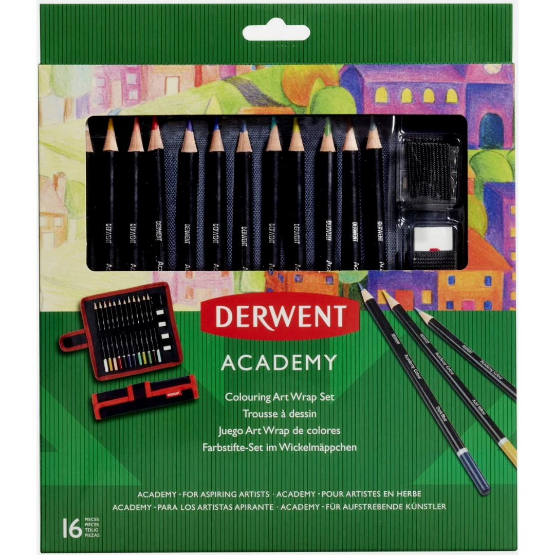 Estuche Set Artistico de Dibujo Derwent