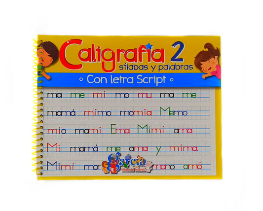 Cuaderno de Actividades Caligrafía Aprendiendo a Escribir