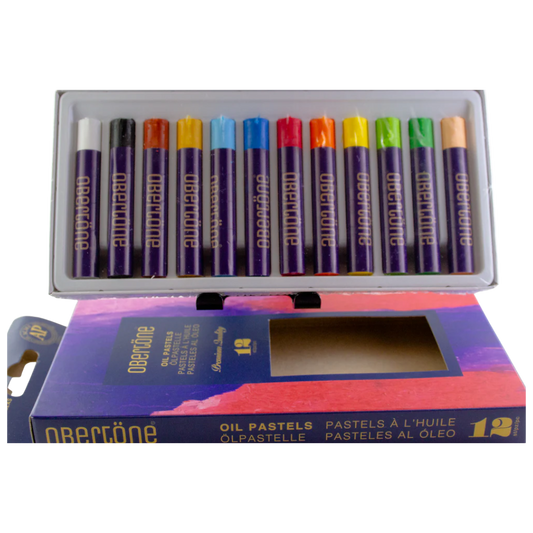 Pintura Pastel al Óleo en Gis Obertöne Caja con 12 Piezas