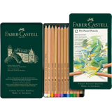 Lápices De Colores Pastel Pitt Artist 112112 Faber Castell Set 12 Piezas