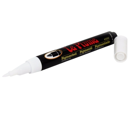 Marcador Permanente Blanco Leplume Marvy Uchida OP920 White