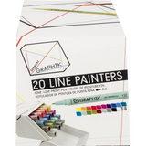 Marcadores Punta Fina Graphik Line Painter 0.5 2302234 Derwent Set 20 Piezas