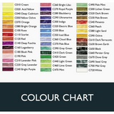 Lápices De Colores Coloursoft Derwent 2301660 Estuche De Madera Con 48 Piezas