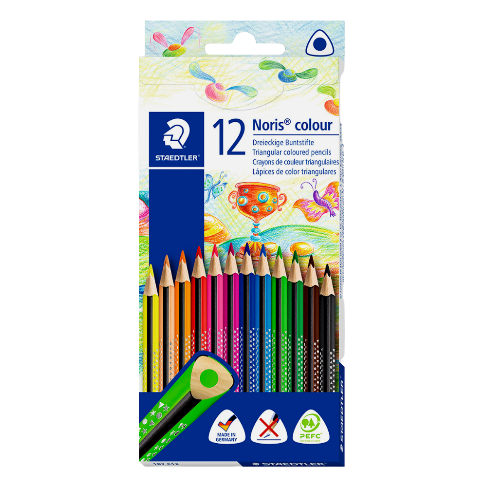 Lápiz noris club triangular violeta- STAEDTLER - 185 C24