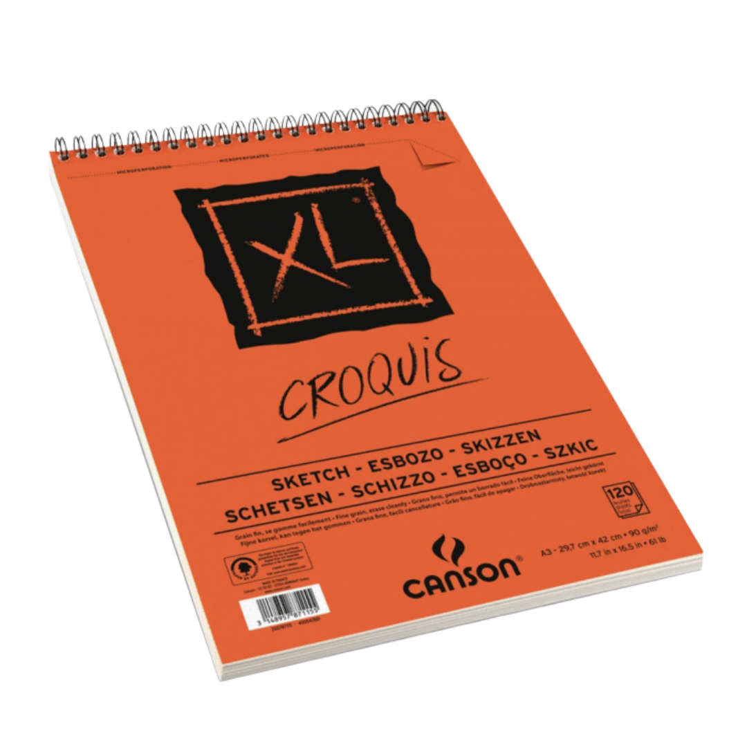 Block de Dibujo Canson XL Croquis A3 29.7 × 42 cm