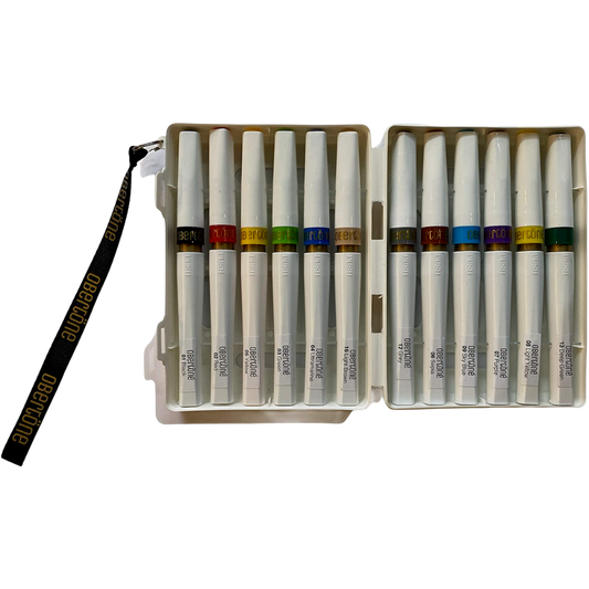 Rotulador Acuarelable Obertöne Chromatic Set con 12 Piezas