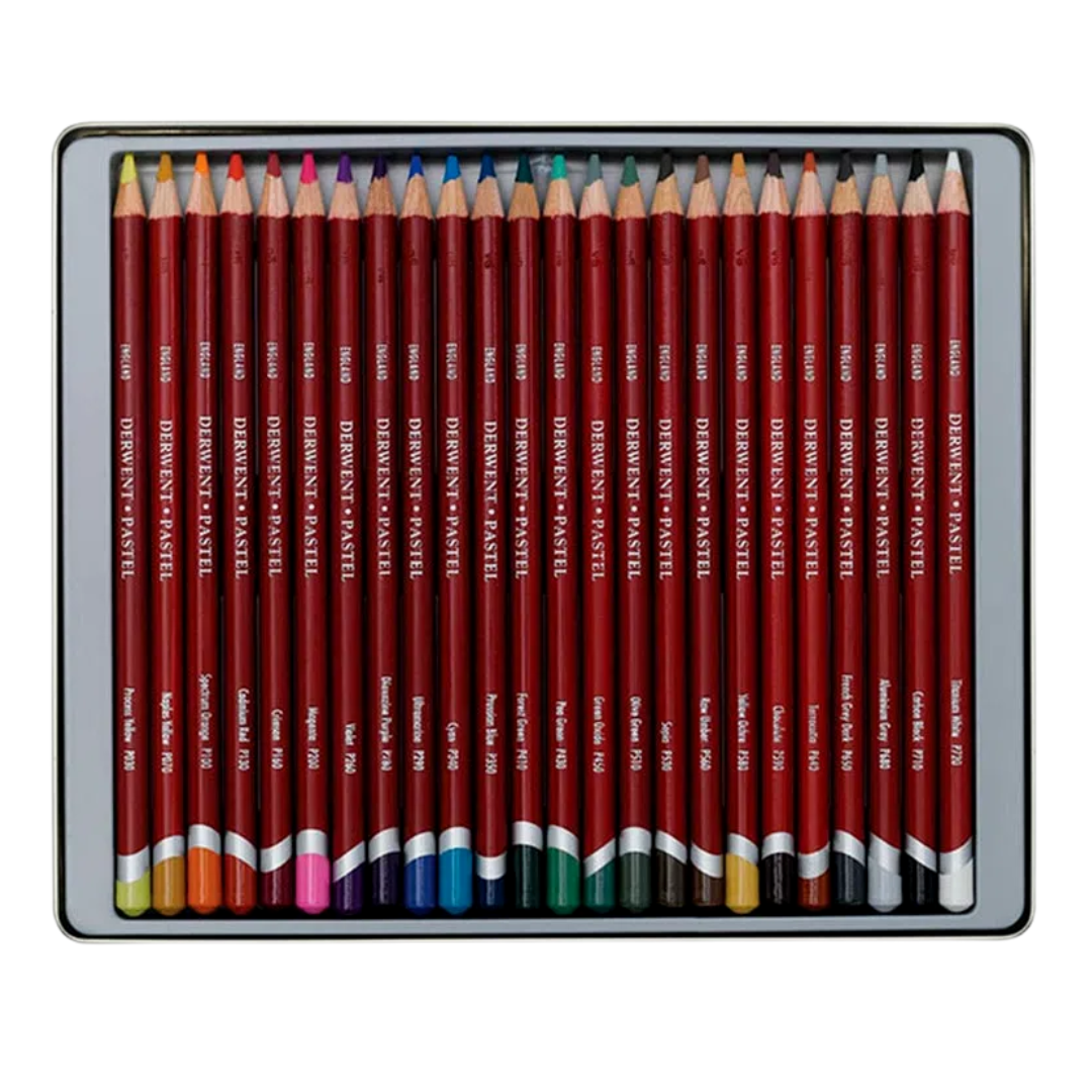 Lápices de Colores Semi Profesional con 24 Derwent