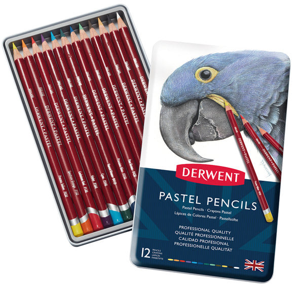 Lápices De Colores Pastel Pencils 32991 Derwent Estuche Con 12 Piezas