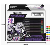 Plumones Duales Crayola Alternative Set Con 8 Piezas