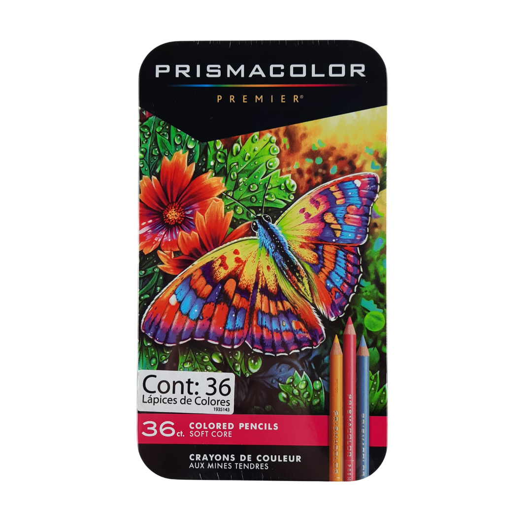 Regalo+ Caja Con 48 Colores Prismacolor+48 Plumas De Gel