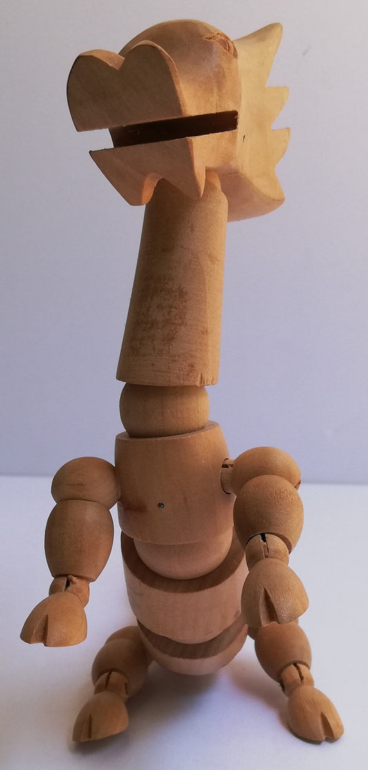 Maniqui Modelo Dragón de Madera