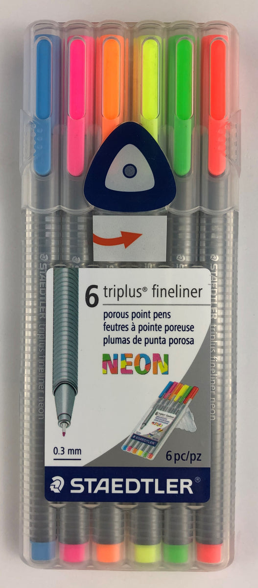 Staedtler Triplus Fineliner Neon 6-pack