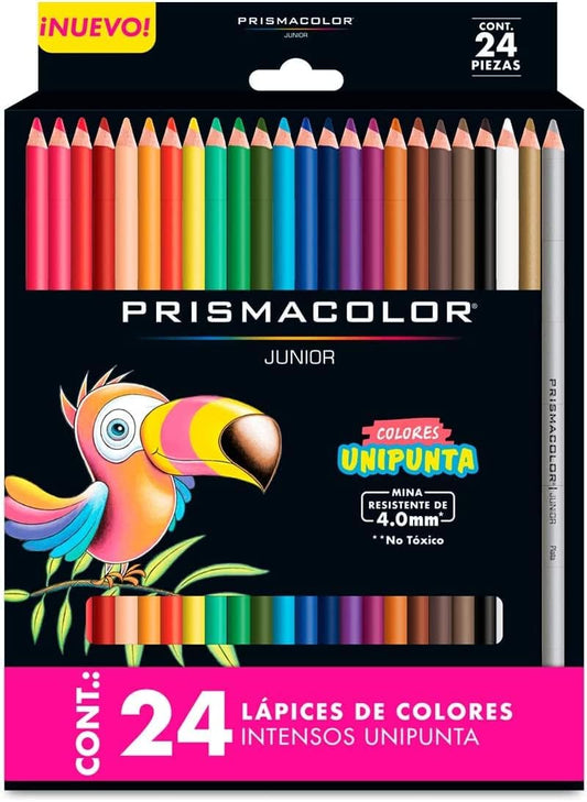 Juego de 24 Lápices de Colores Prismacolor Junior