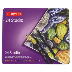 Lápices De Colores Studio 32197 Derwent Estuche Con 24 Piezas
