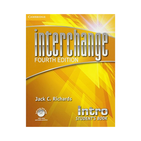 Libro de Inglés Interchange Fourth Edition Intro Student's Book