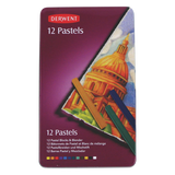 Barras Pastel 36003 Derwent Estuche Metálico Con 12 Piezas