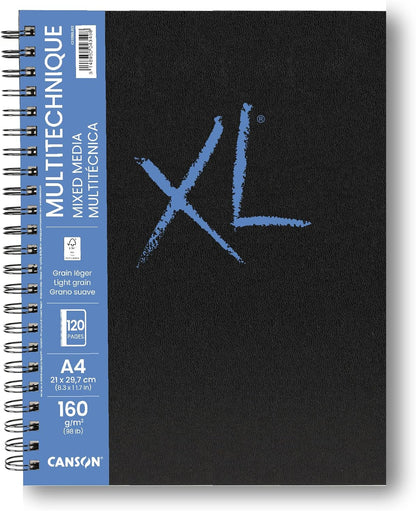 Block Mix Media 300 g 68 Paginas Grano Medio Canson XL