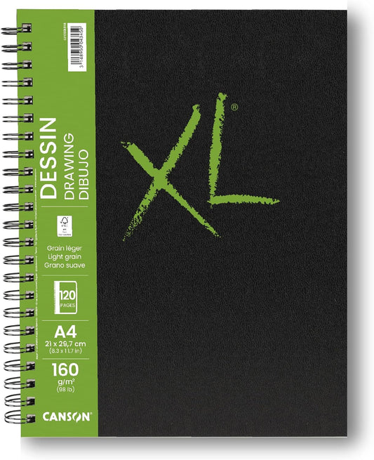 Block Dibujo 160 g 120 Paginas Grano Suave Canson XL