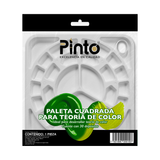 Paleta cuadrada para teoría del color Pinto