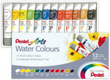 Tubos de Acuarelas 5ml Pentel