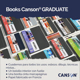 Libreta pasta dura Canson Graduate 14x21.6cm