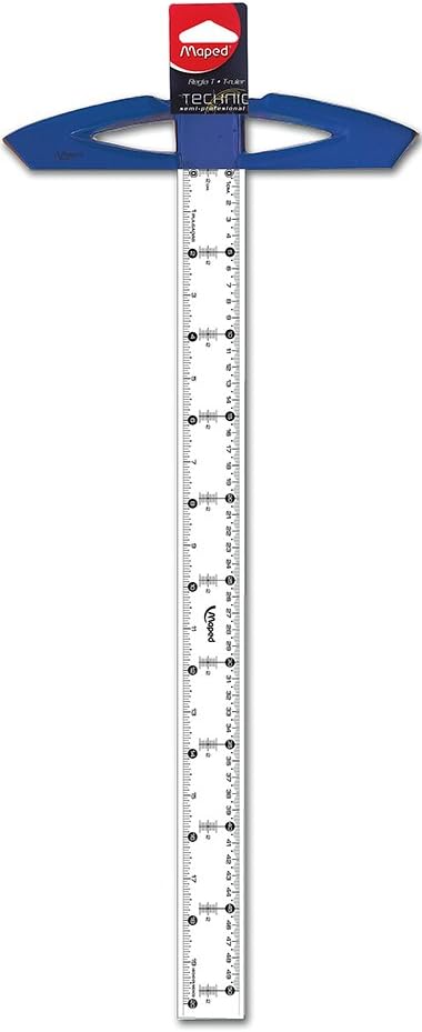 Regla T Acrílico 60 cm con Graduación Maped