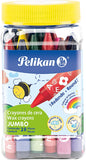 28 crayones jumbo pelikan