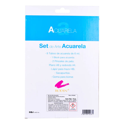Rodart - Set de Arte Técnica Acuarela