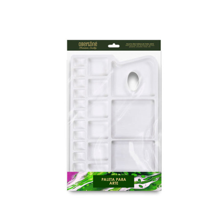 Paleta Rectangular para Arte Obertöne