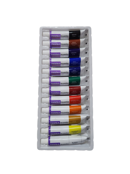 12 Tubos de 12 ml de Pintura Pascua
