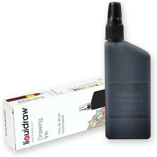 Tinta China Negra Isomars 25 ml