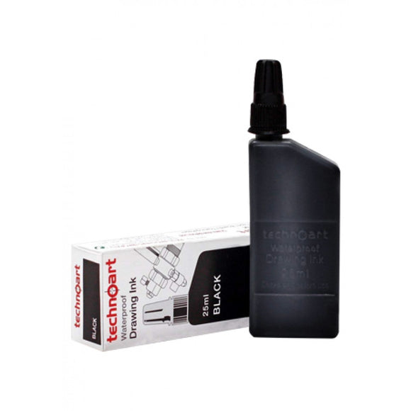 Tinta para estilografo color negro