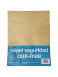 Papel Seguridad Oak-Tree Tamaño Carta Paquete Con 100 Hojas