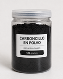 Carboncillo vegetal en polvo para artes visuales