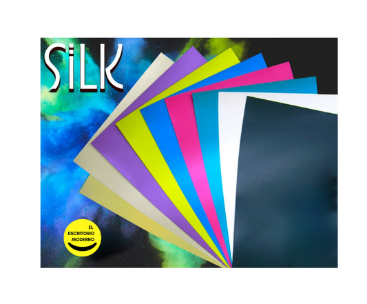 Paq. c-100 Papel Silk 130 g