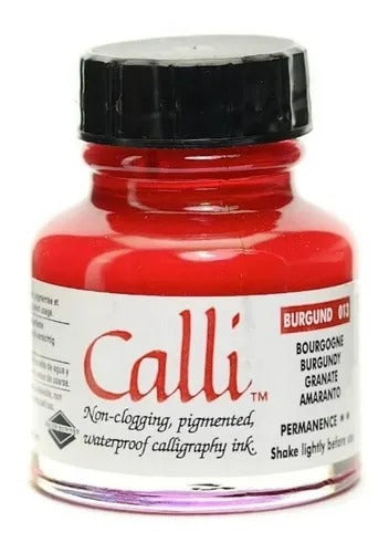 Tinta Daler Rowney Calli Calligraphy Ink 29.5ml rojo amaranto