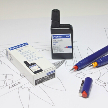 Tinta China Negra Staedtler para Estilógrafo Frasco de 22 ml