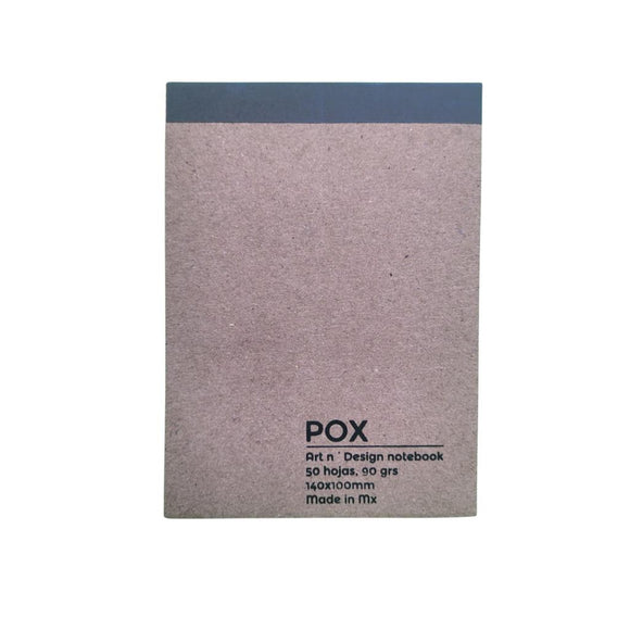 Libreta artesanal Pox 14x10 cm