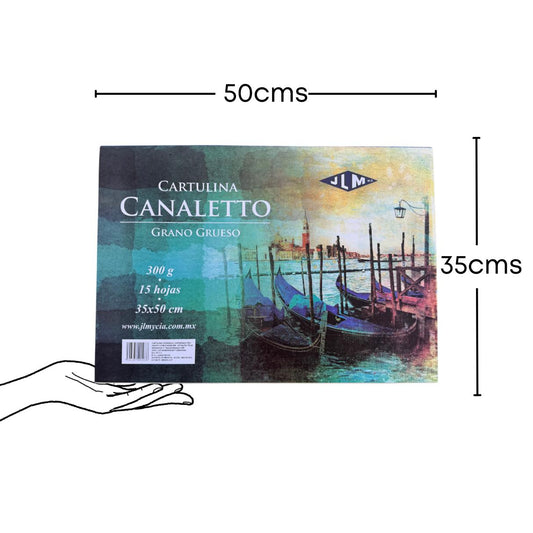 Block para Dibujo Cartulina Canaletto 300 g JLM