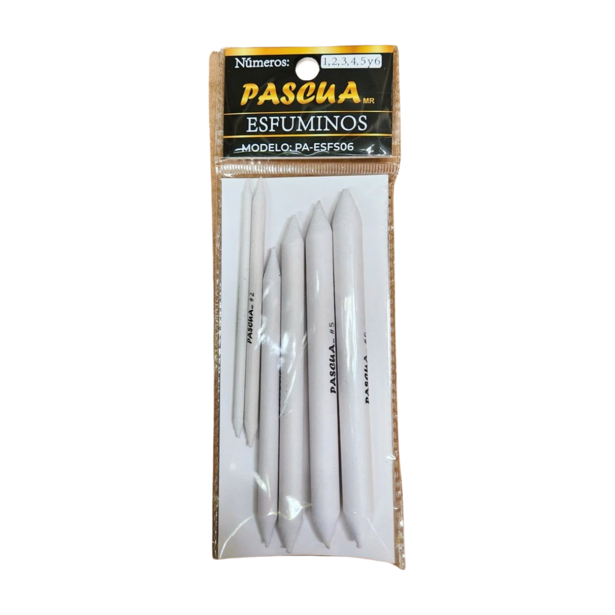 Set con 6 Esfuminos Pascua