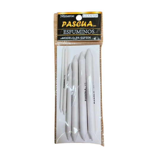 Set con 6 Esfuminos Pascua