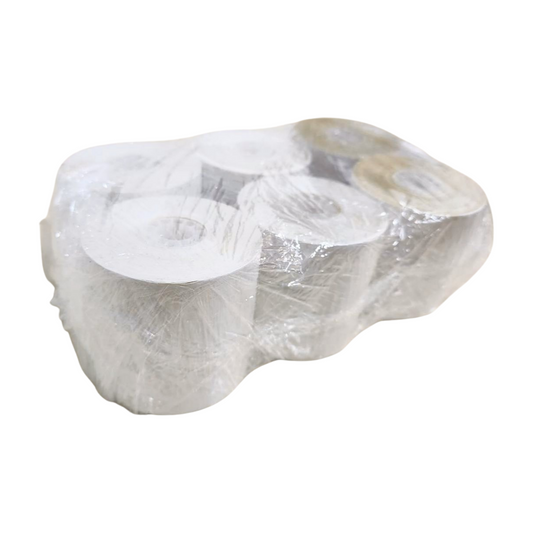 Paquete de 6 Rollos de Papel Bond 45 × 75 mm Printaform