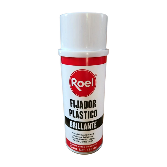 Fijador plástico brillante 418ml