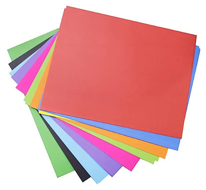 Paquete c-100 Hojas Colores Surtido Pascua