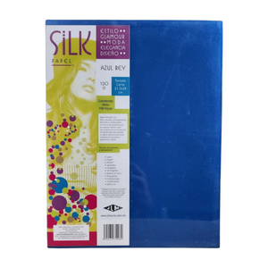 Paq. c-100 papel SILK 130gramos